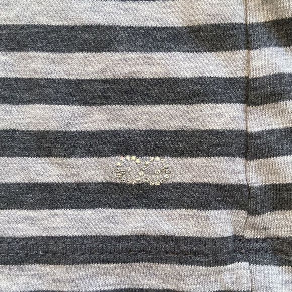 ESCADA Sport Striped Cotton Long Sleeve T-Shirt - Picture 5 of 9